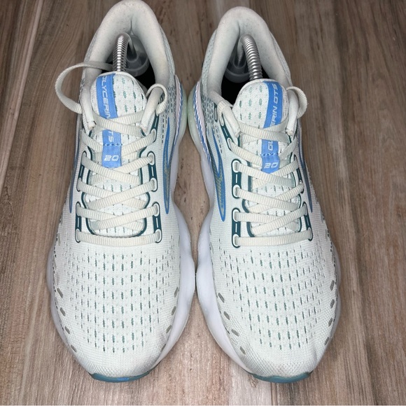 Brooks Glycerin GTS 20 Women's Size 10.5 Blue Glass / Marina / Legion Blue - Picture 3 of 11